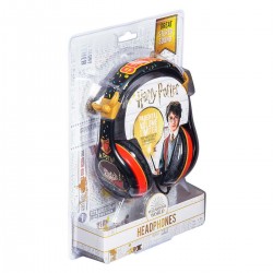 eKids Harry Potter Ενσύρματα Ακουστικά με ασφαλή μέγιστη ένταση ήχου για παιδιά και εφήβους (HP-140) (Μαύρο/Κόκκινο)