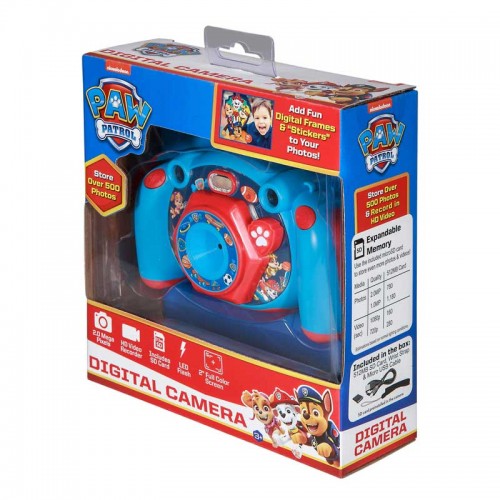 eKids Paw Patrol My First Camera H πρώτη παιδική φωτογραφική μηχανή για παιδιά (PW-535) (Κόκκινο/Μπλε)