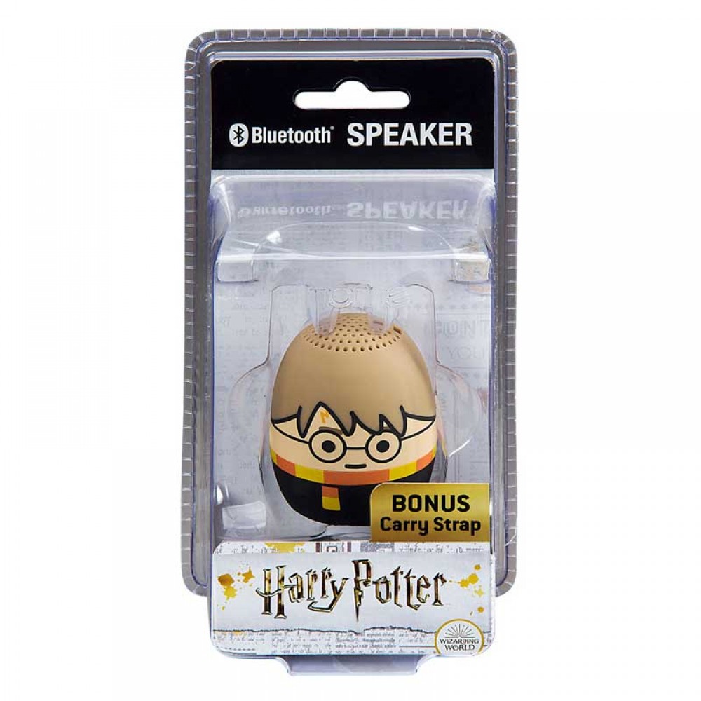 eKids Harry Potter Φορητό ηχείο Bluetooth για παιδιά με λουράκι καρπού (Μαύρο/Κίτρινο/Μπεζ)