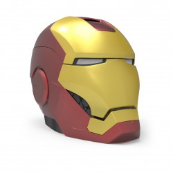 eKids Captain America: Civil War Iron Man Helmet Φορητό ηχείο Bluetooth (Κόκκινο/Χρυσό)
