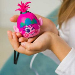 eKids Trolls World Tour Φορητό ηχείο Bluetooth για παιδιά με λουράκι καρπού (Ροζ/Μωβ)