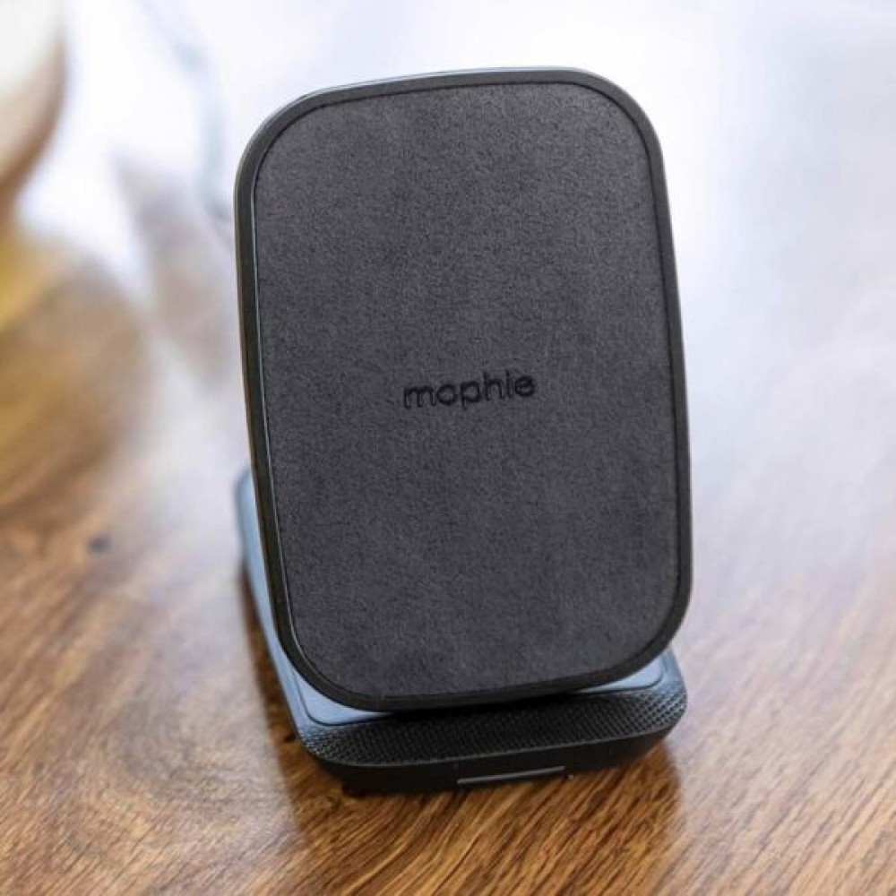 Mophie Wireless Charging Stand Σταθμός Ασύρματης Φόρτισης Quickcharge 10W – Ultrasuede / Black