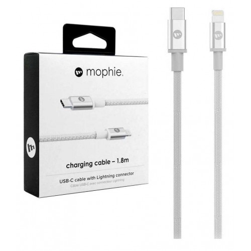 Mophie Charging Cable Καλώδιο USB-C / Lightning Φόρτισης Και Συγχρονισμού 1 Μέτρο Σε Μαύρο ή Λευκό