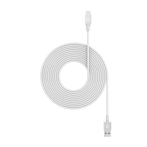 Mophie Charging Cable Καλώδιο Φόρτισης USB-C 3 Μέτρα Σε Μαύρο ή Λευκό