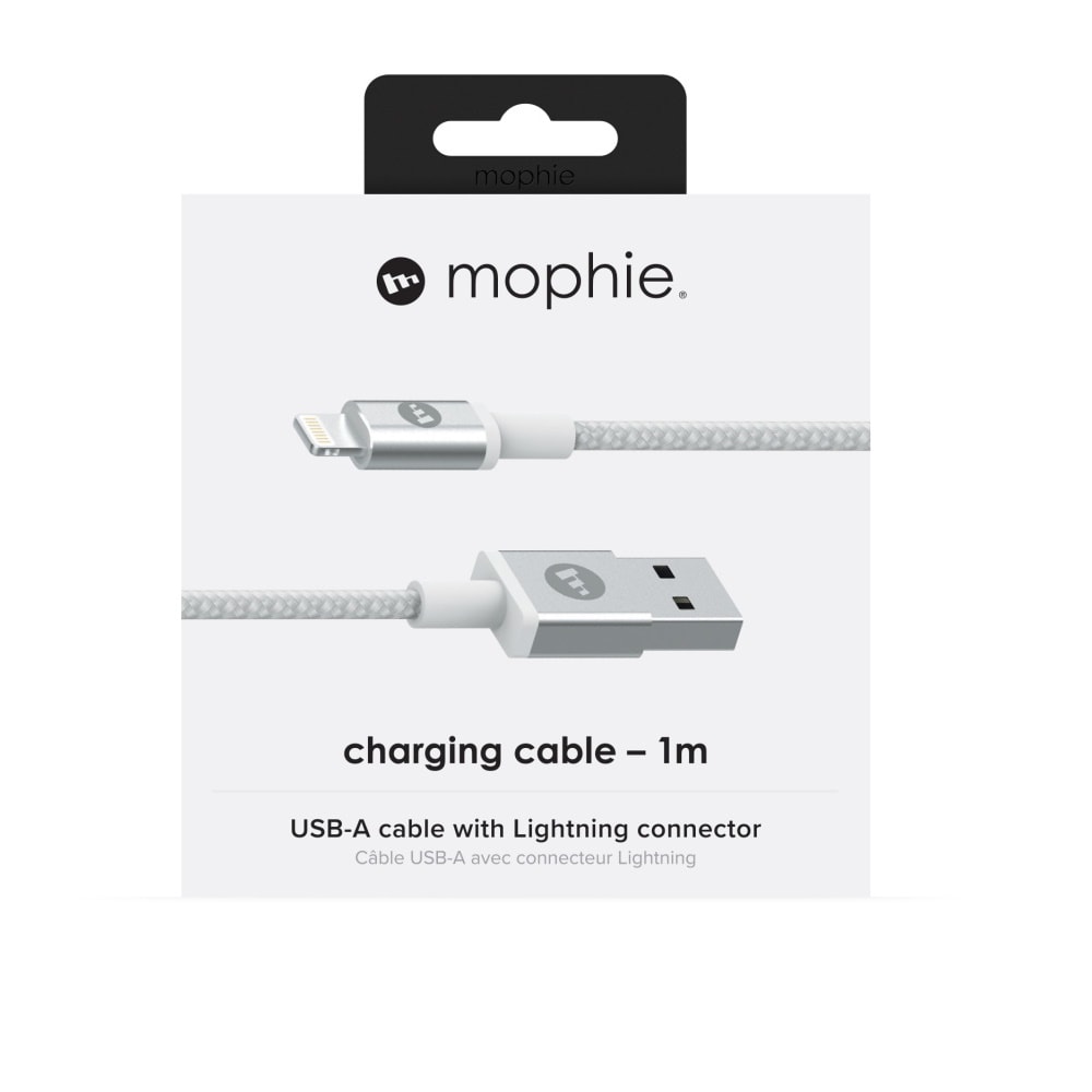 Mophie Charging Cable Καλώδιο Φόρτισης Lightning 1 Μέτρο Σε Μαύρο ή Λευκό