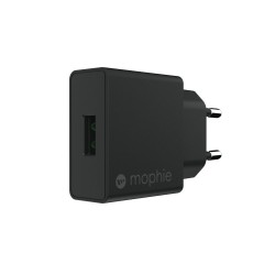 Mophie Wall Adapter USB-A Οικιακός Φορτιστής Quick Charge Ισχύος 18W  Σε Μαύρο ή Λευκό