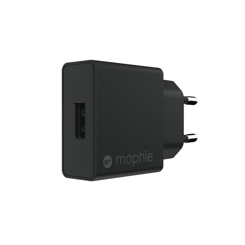 Mophie Wall Adapter USB-A Οικιακός Φορτιστής Quick Charge Ισχύος 18W  Σε Μαύρο ή Λευκό