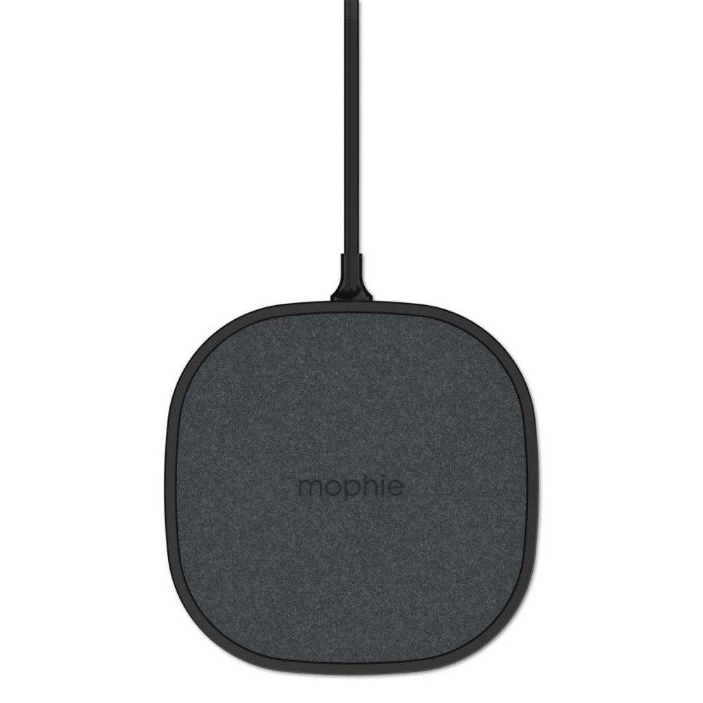 Mophie Wireless Charging Pad Σταθμός Ασύρματης Φόρτισης Quickcharge 10W – Ultrasuede / Black