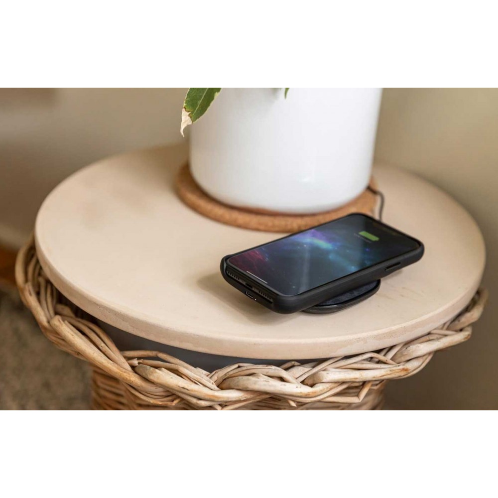 Mophie Wireless Charging Pad Σταθμός Ασύρματης Φόρτισης Quickcharge 10W – Ultrasuede / Black