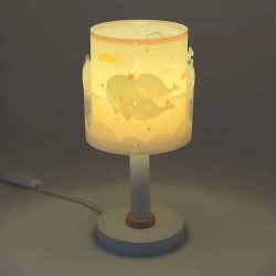 Whale Dreams Pink επιτραπέζιο φωτιστικό 1xE14 Ango