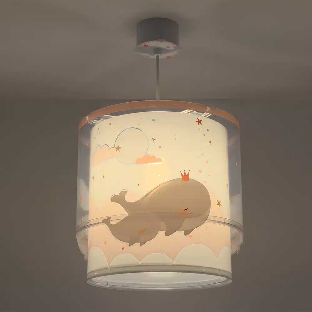 Whale Dreams Pink φωτιστικό οροφής 1xE27 Ango