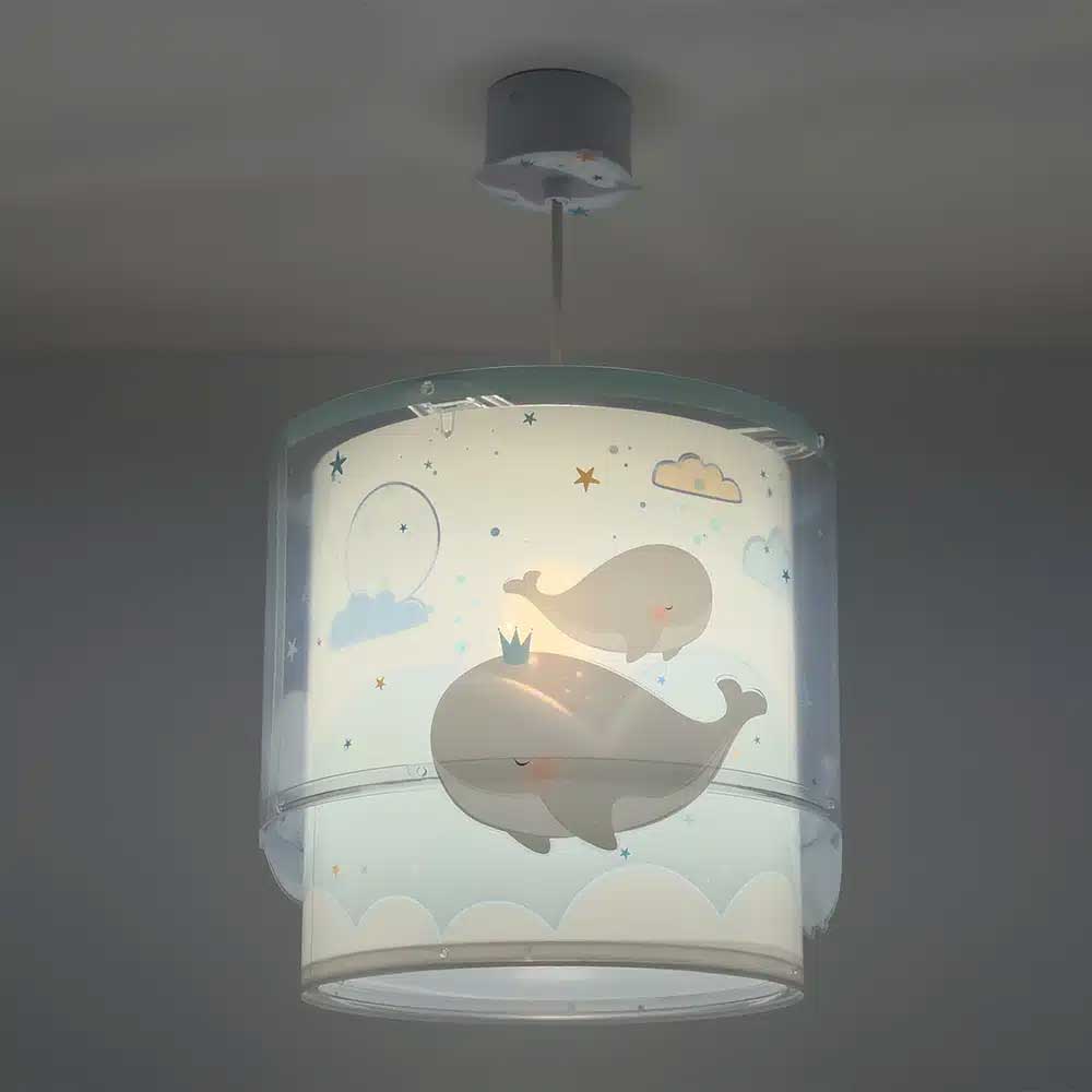 Whale Dreams Blue φωτιστικό οροφής 1xE27 Ango