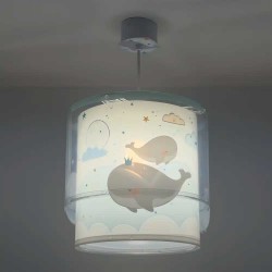 Whale Dreams Blue φωτιστικό οροφής 1xE27 Ango