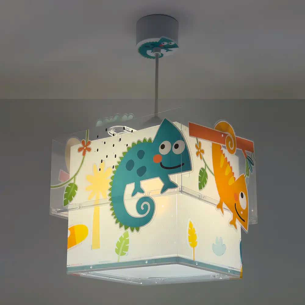 Happy Jungle παιδικό φωτιστικό οροφής 1xE27 Ango