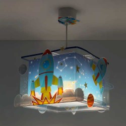 Rocket παιδικό φωτιστικό οροφής 1xE27 Ango