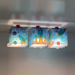 Rocket τρίφωτο οροφής ράγας 3xE27 Ango