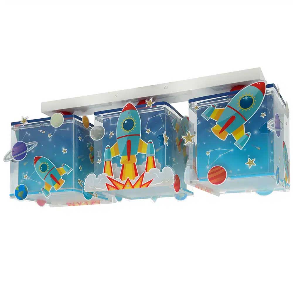 Rocket τρίφωτο οροφής ράγας 3xE27 Ango