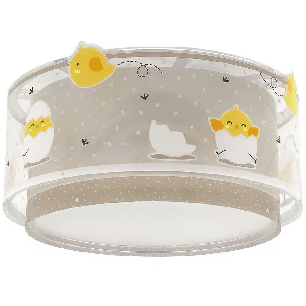 Baby Chick πλαφονιέρα οροφής 2xE27 Ango