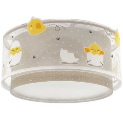Baby Chick πλαφονιέρα οροφής 2xE27 Ango