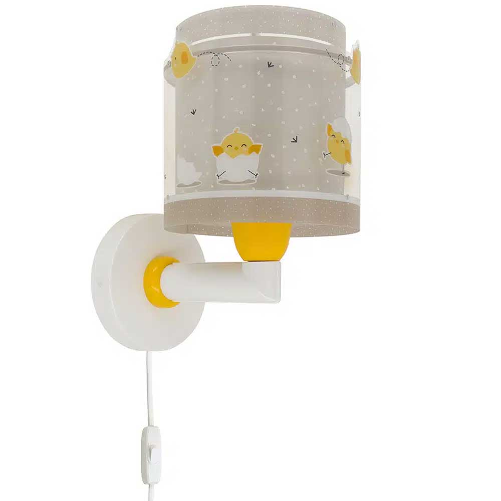 Baby Chick απλίκα τοίχου διπλού τοιχώματος 1xE27 Ango