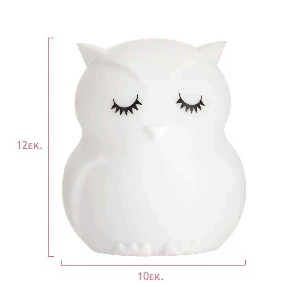 Owl mini light φορητό φωτιστικό νυκτός Ango
