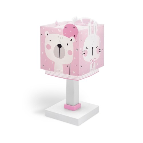 Baby Jungle Pink Κομοδίνου Παιδικό Φωτιστικό 1xE14 Ango