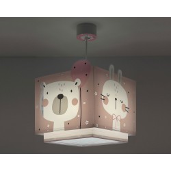 Baby Jungle Pink Κρεμαστό Φωτιστικό Οροφής 1xE27 Ango