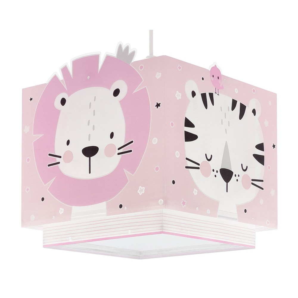 Baby Jungle Pink Κρεμαστό Φωτιστικό Οροφής 1xE27 Ango