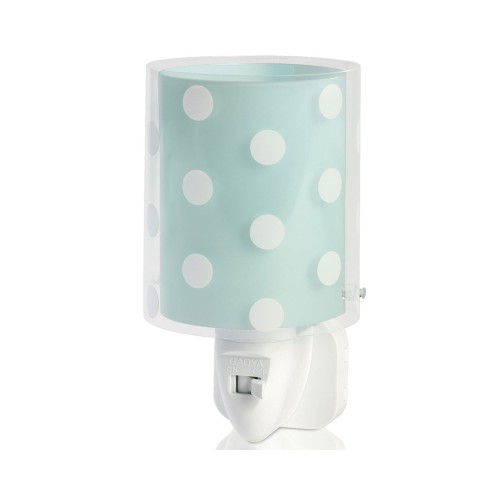 Dots Green Φωτιστικό Νύκτας Πρίζας LED 1xE14 - Ango