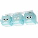 Little Owl τρίφωτο οροφής ράγας 3XE27 Ango