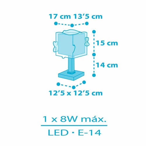 Little Shark κομοδίνου φωτιστικό 1XE14 Ango