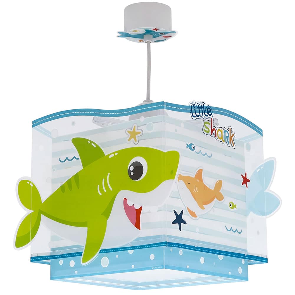 Little Shark παιδικό φωτιστικό οροφής 1XE27 Ango