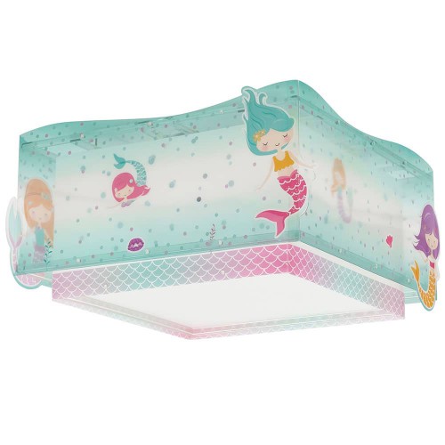 Mermaids πλαφονιέρα οροφής 2XE27 Ango