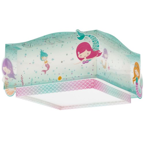 Mermaids πλαφονιέρα οροφής 2XE27 Ango