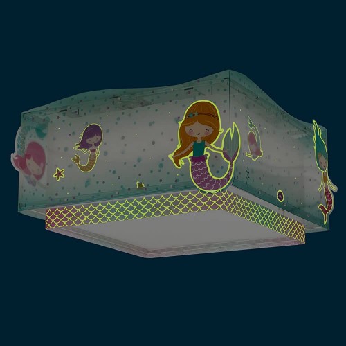 Mermaids πλαφονιέρα οροφής 2XE27 Ango