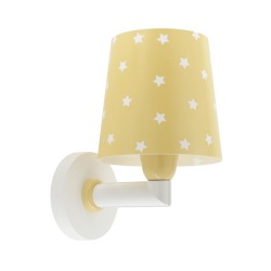 Starlight Yellow Απλίκα Τοίχου 1xE27 Ango