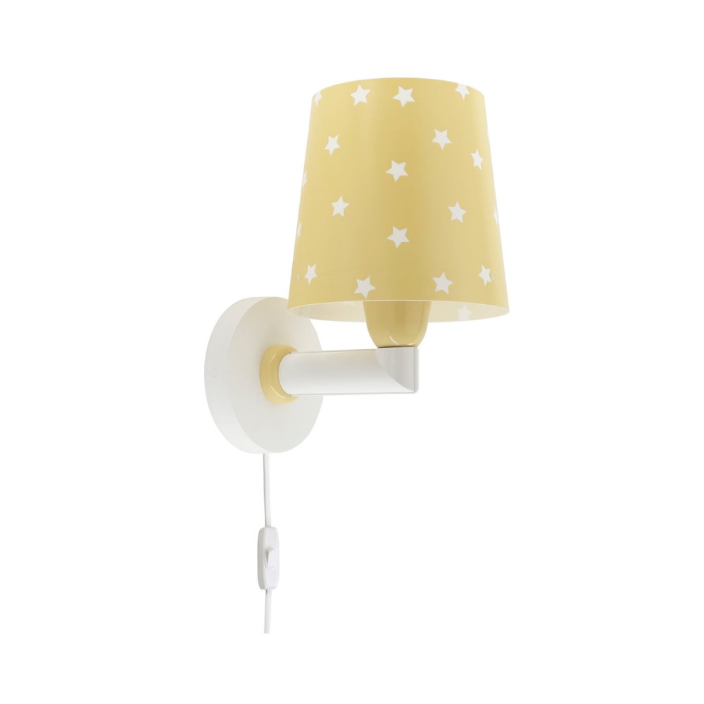 Starlight Yellow Απλίκα Τοίχου 1xE27 Ango