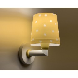 Starlight Yellow Απλίκα Τοίχου 1xE27 Ango
