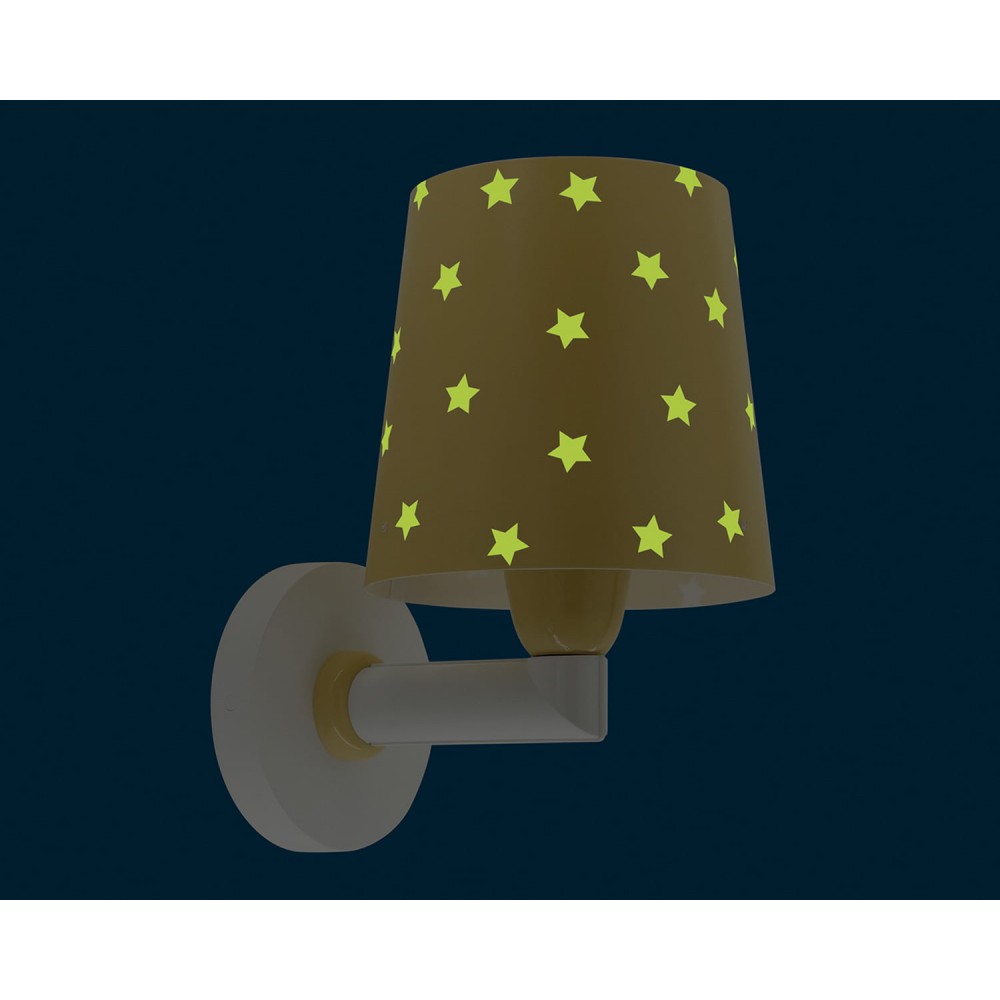 Starlight Yellow Απλίκα Τοίχου 1xE27 Ango
