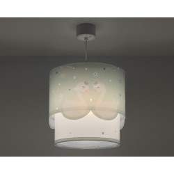 Sweet Love Green Παιδικό Φωτιστικό Οροφής 1xE27 Ango