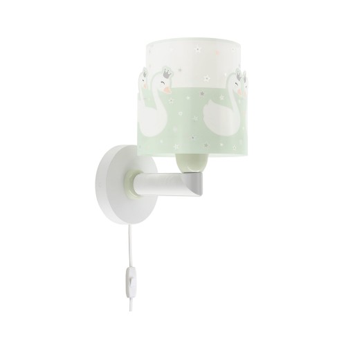 Sweet Love Green Απλίκα Τοίχου Διπλού Τοιχώματος 1xE27 Ango