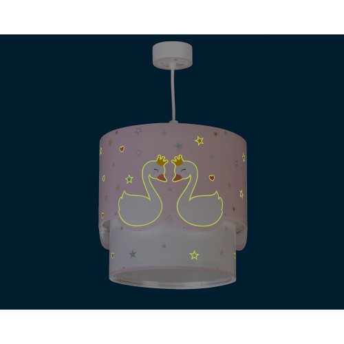 Sweet Love Παιδικό Φωτιστικό Οροφής 1xE27 Ango