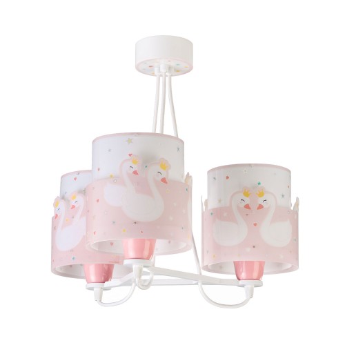 Sweet Love Παιδικό Φωτιστικό Οροφής Τρίφωτο 3xE27 Ango