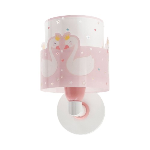 Sweet Love Pink Απλίκα Τοίχου Διπλού Τοιχώματος 1xE27 Ango