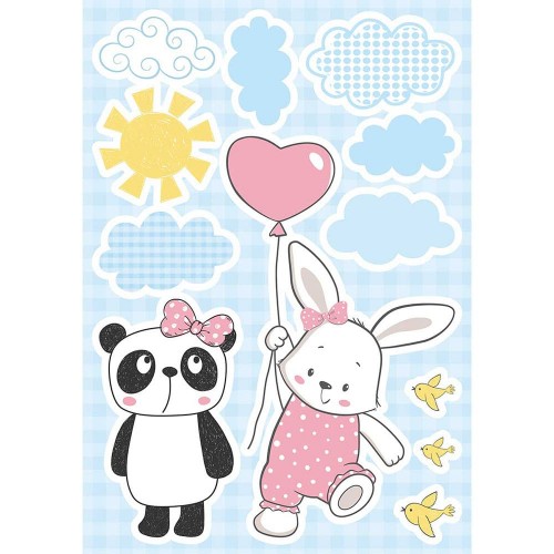 Funny Bears αυτοκόλλητα τοίχου XL - Ango