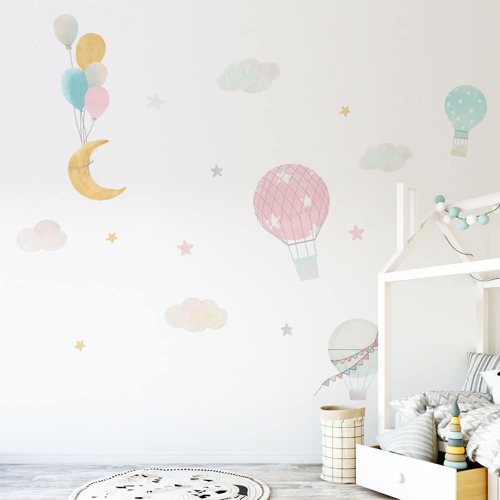 Sky διακοσμητικά αυτοκόλλητα τοίχου XL - Ango