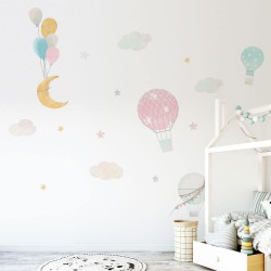 Sky διακοσμητικά αυτοκόλλητα τοίχου XL - Ango