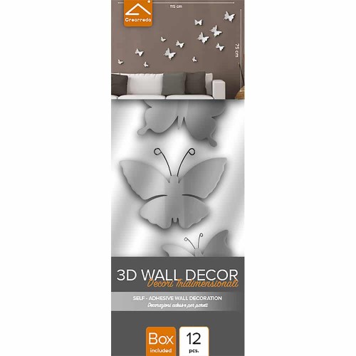 White Butterflies 3D πολυπροπυλενίου - Ango