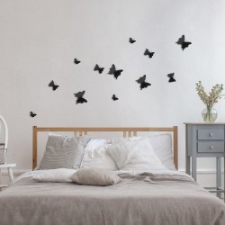 Black Butterflies 3D πολυπροπυλενίου - Ango