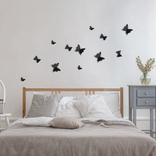 Black Butterflies 3D πολυπροπυλενίου - Ango